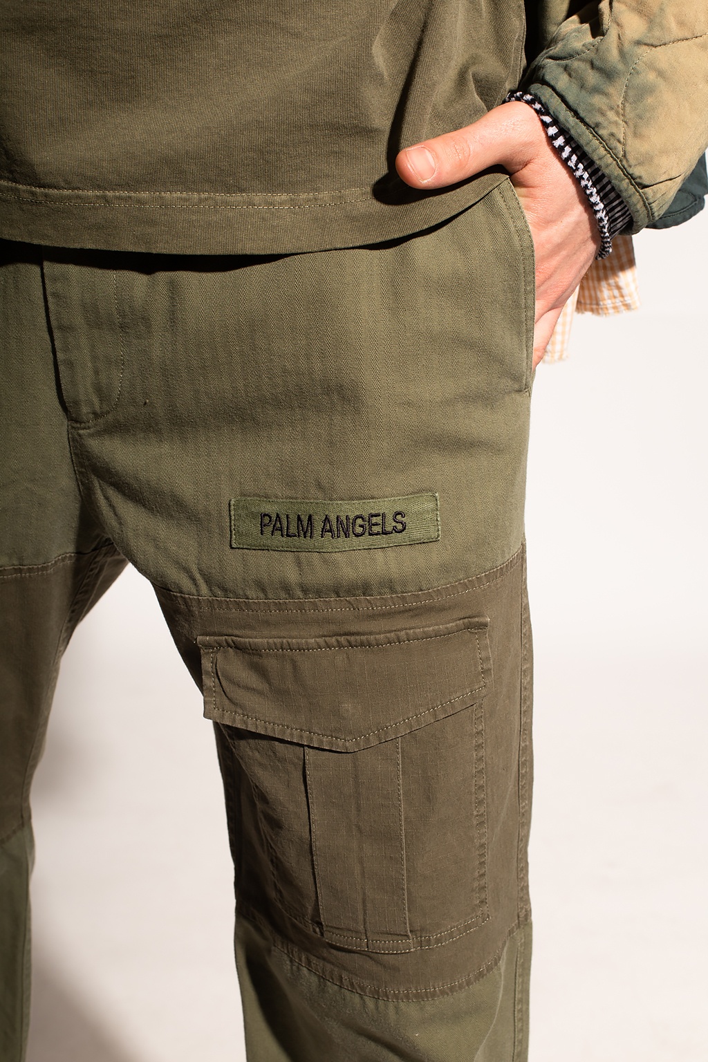 Palm Angels dresses trousers with logo